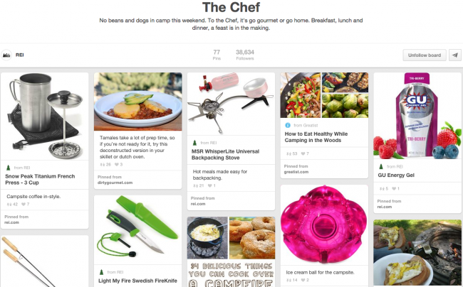 The Chef on Pinterest REI