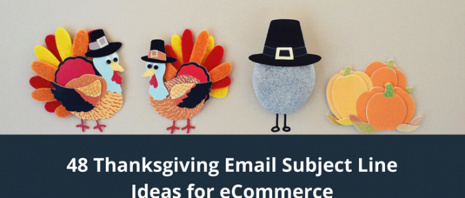 thanksgiving email subject lines