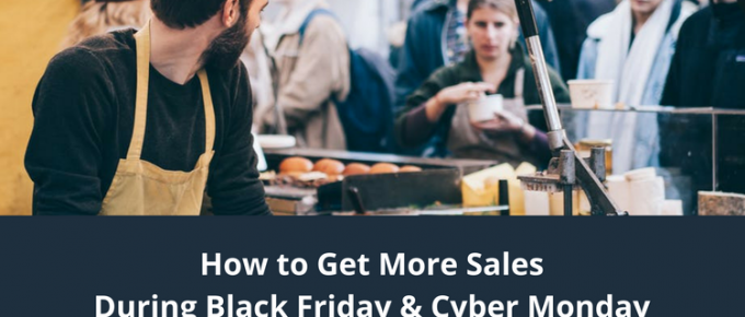sales on black friday and cyber monday